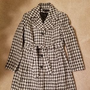 Anne Klein Houndstooth Coat